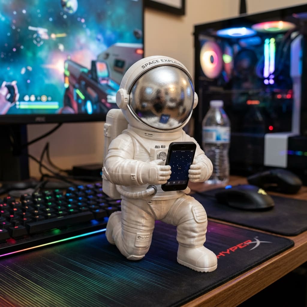 Astronaut Phone Holder