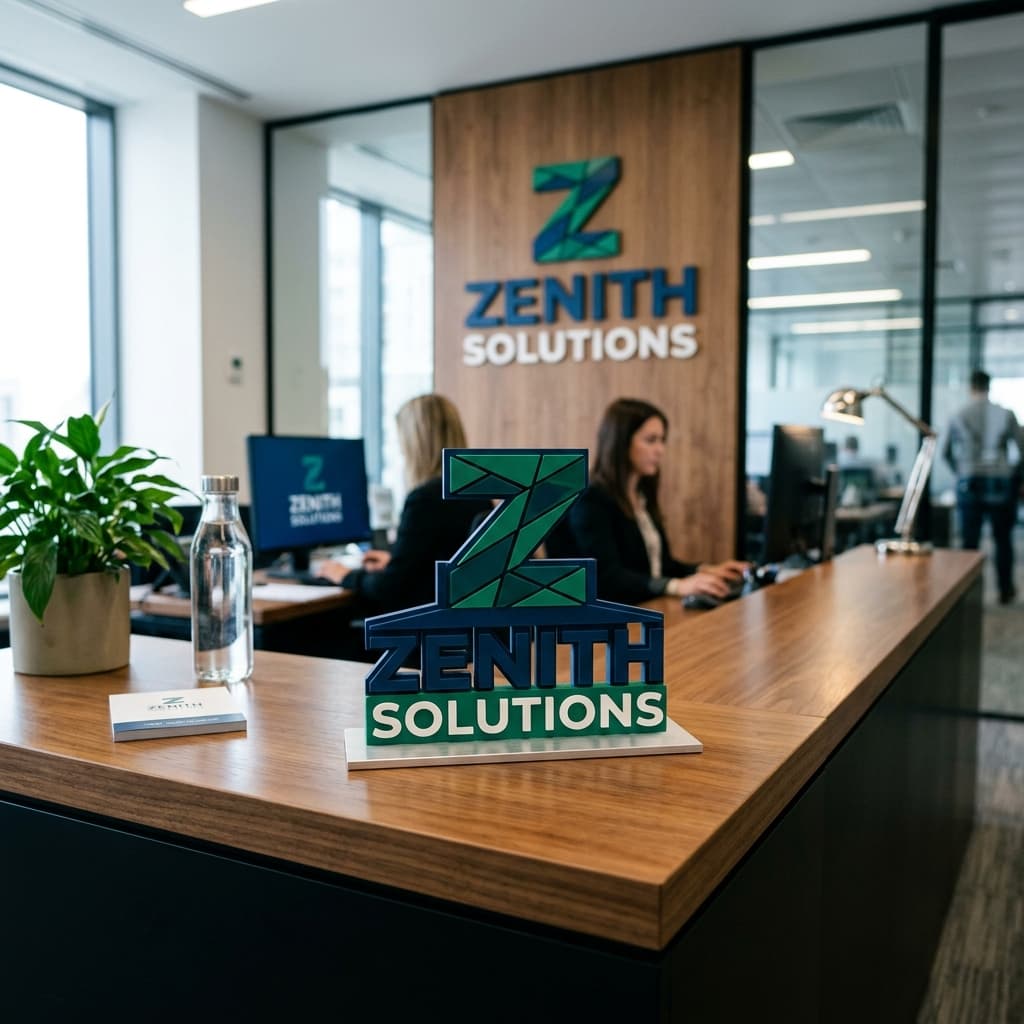 Custom Business Desk Logo