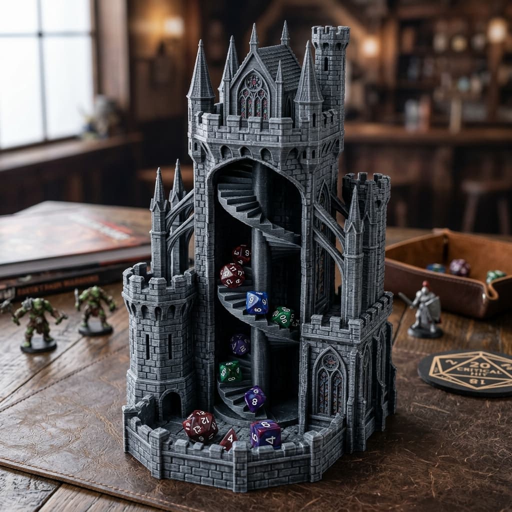Gothic Castle Dice Tower
