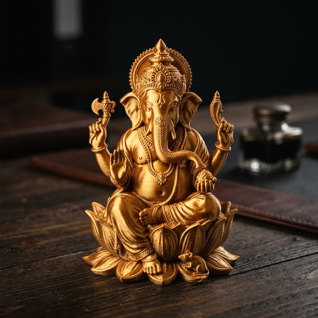 Premium Ganesha Idol 3D Print
