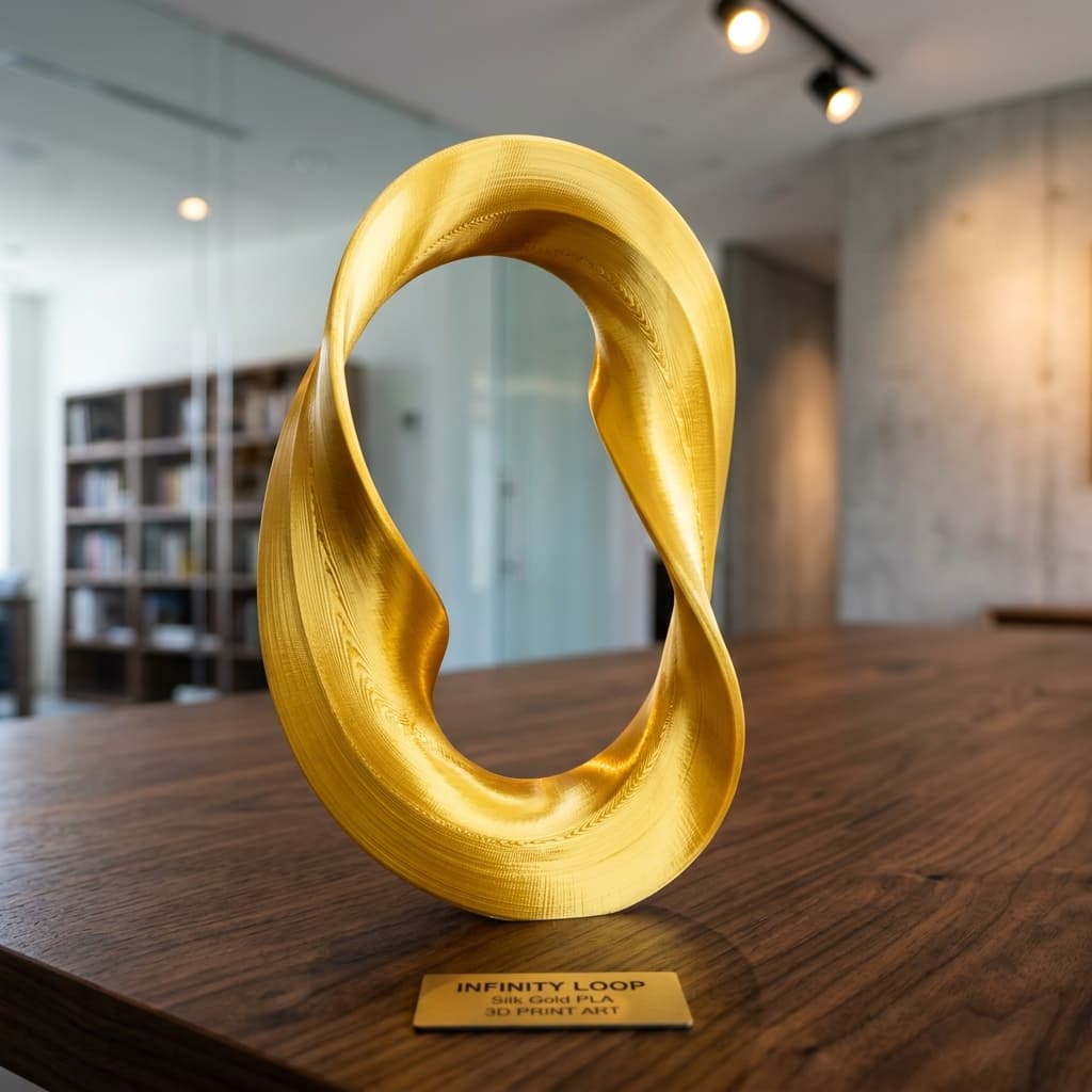 Infinite Möbius Strip Sculpture